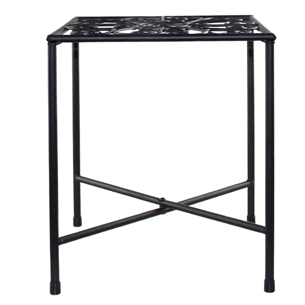 

Potted Floor Detachable Home Decor Patio Freestanding Iron Art Plant Stand Flower Pot Holder Modern Garden Display Rack