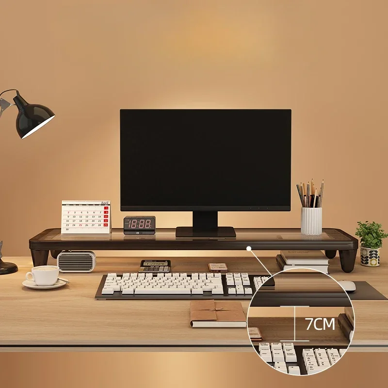 Подставка для ноутбука из натурального бамбука толстая и стабильная подставка