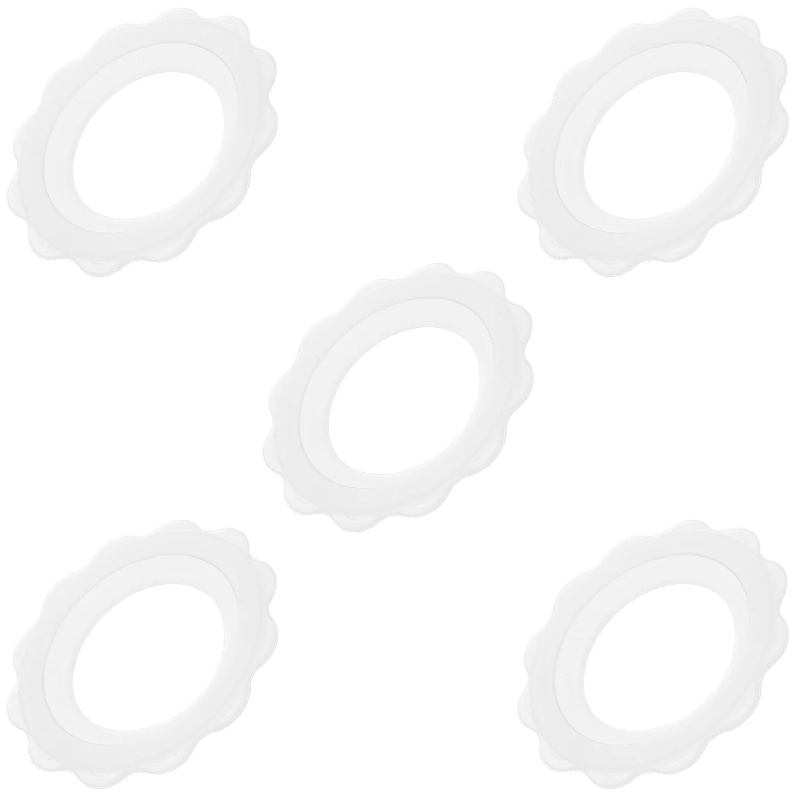 5 шт. щитки для сосков силиконовое кольцо груди чашка молока белые чехлы грудного