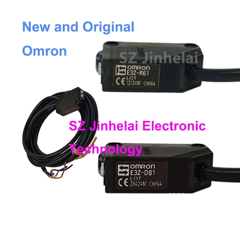 Фото Новый и оригинальный датчик фотоэлектрического переключателя Omron 2M E3Z-R61 E3Z-R81 E3Z-D61 E3Z-D62 E3Z-D81 E3Z-D82 №1