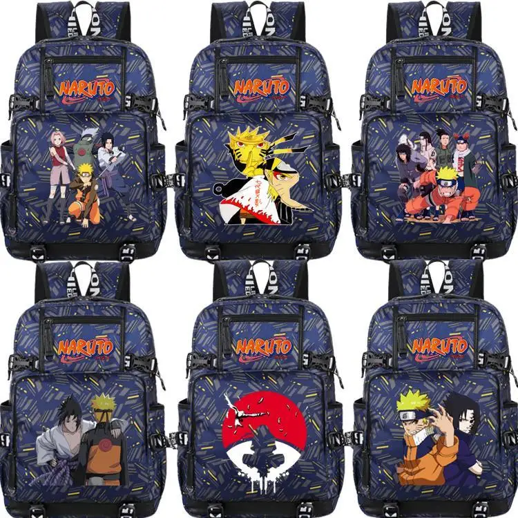 

Школьный портфель Naruto Kakashi Zori Uchiha для мужчин и женщин, рюкзак для учеников начальной и средней школы, сумка для компьютера на плечо