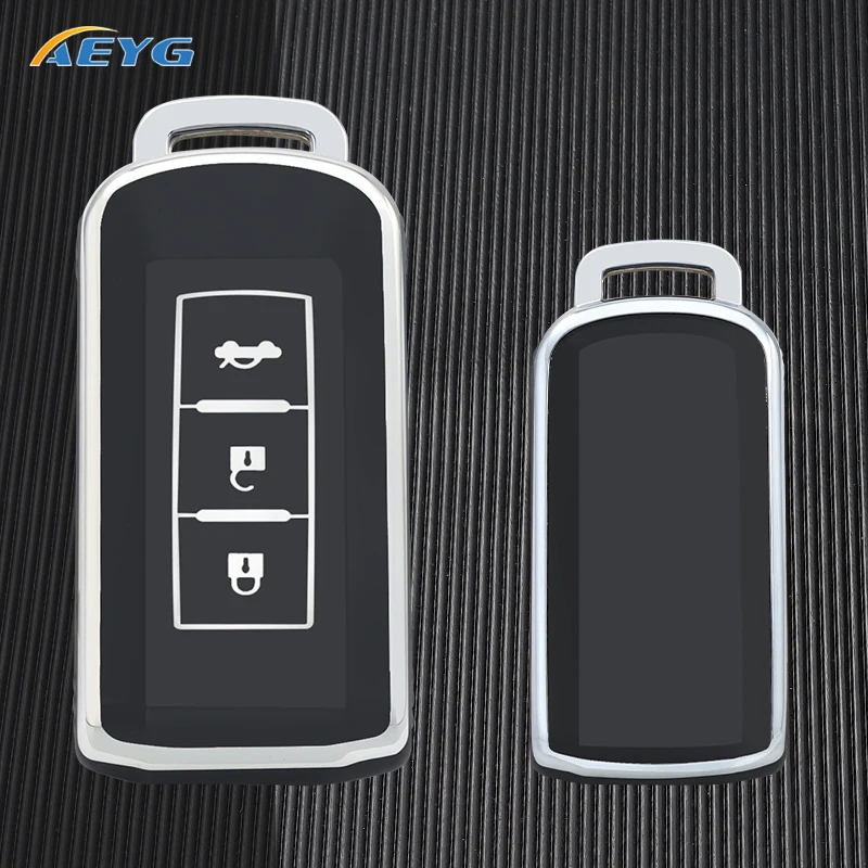 Модный чехол для ключей из ТПУ Mitsubishi Outlander 3 ASX EX Xpander Triton LANCER Pajero Sport Eclipse Cross L200