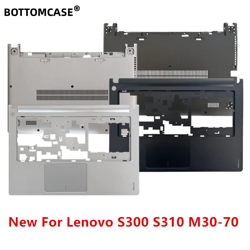 Новинка, чехол для Lenovo S300 S310, задняя крышка для рук, задняя крышка корпуса, серебристый или черный