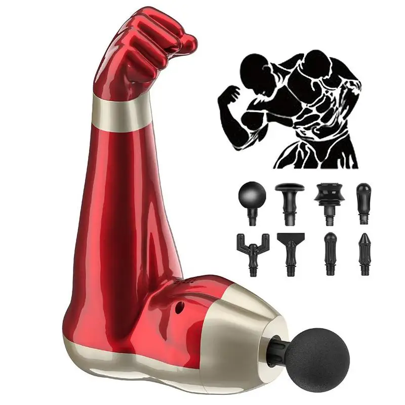 

Arm Fascia Gun New Usb Electric Massage Gun High Frequency Vibration Shock Gun
