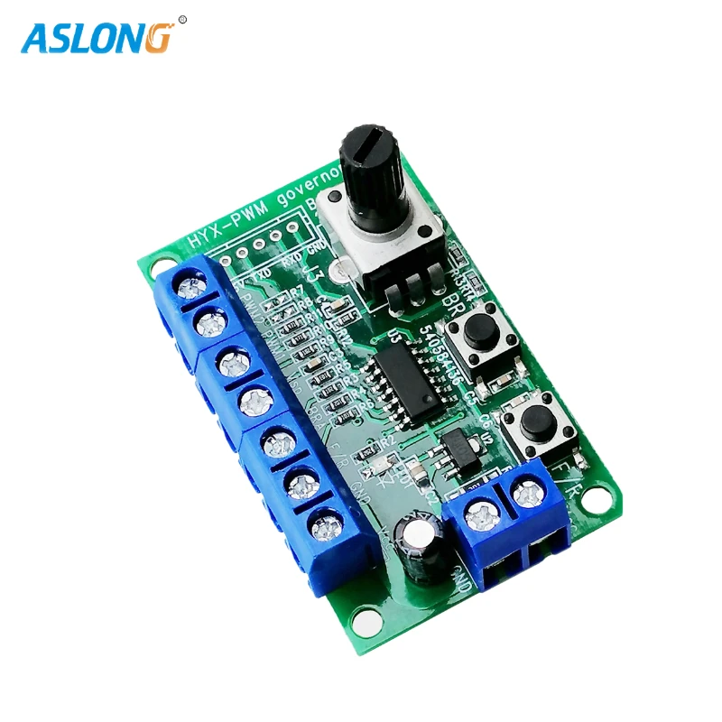 

Dc 5-28V Motor Speed Regulator High Power Drive Module Pwm Dc Motor Speed Controller Max 2A Current For Brushless Motor Jgy-2430