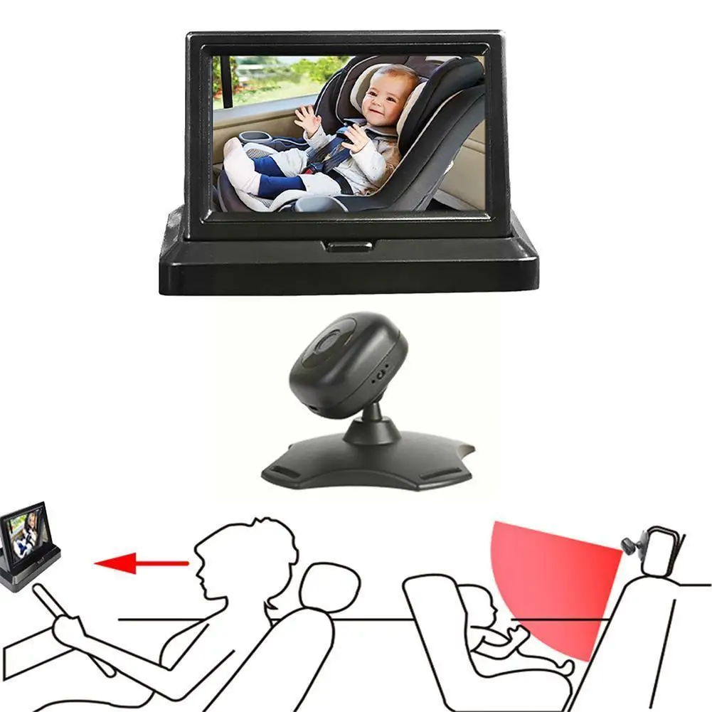 

Видеоняня X5o6, 4,3 дюйма, с функцией ночной съемки