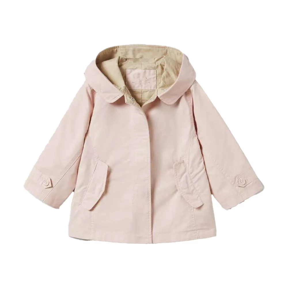 

2023 Spring Fashion Jacket Autumn Hooded Street Style Toddler Long-sleeved Clothing Child Leather Jacket Coats