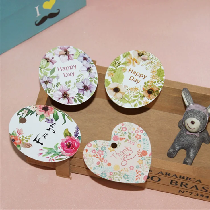 

100 шт, благодарим вас/счастливый день, бумажные этикетки, Висячие этикетки, вечерние свадебные сувениры, Подарочная коробка, бирка для карт, ...