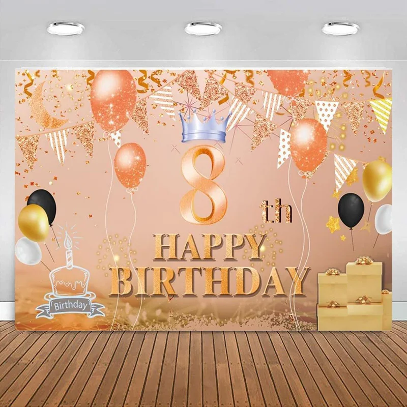 

Фон для фотосъемки с надписью «Happy Birthday»