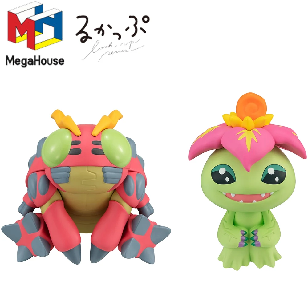 Предварительная продажа Оригинальные фигурки Megahouse Look Up Digimon Adventure Palmon Tentomon Q Style