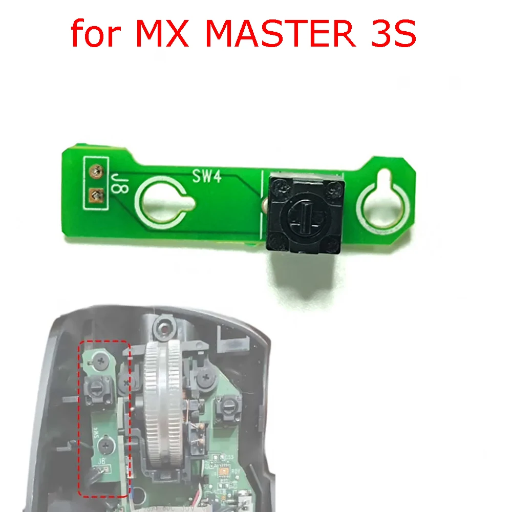 Фото Аксессуары для кнопок мыши MX MASTER3S, замена левой клавиатуры мыши для Logitech MX Master 3S, детали игровой мыши №1