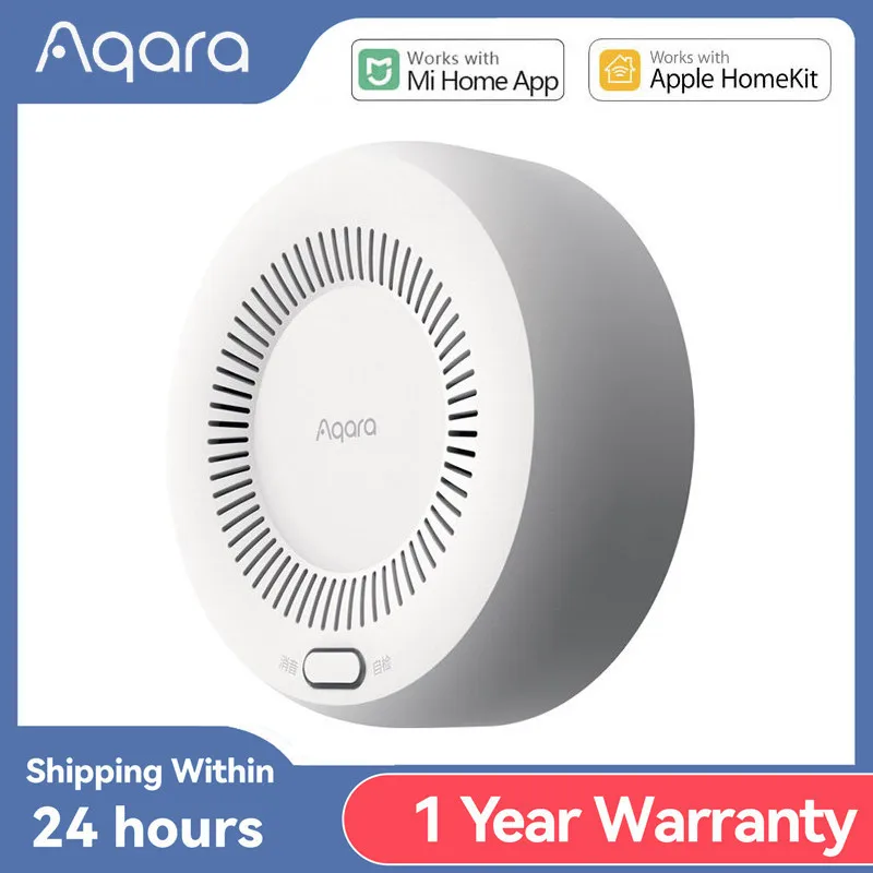 

Aqara Zigbee Smart Gas Alarm Detector Gas Sensor Kitchen Smart Wireless Fire Sensor Work with Mijia App Homekits Sensor