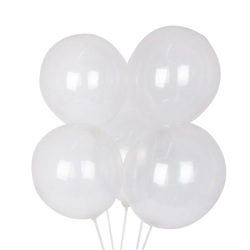 5/10/12Inch  Birthday Party Baby Shower Decoration Anniversary Transparent Latex Balloons images - 6