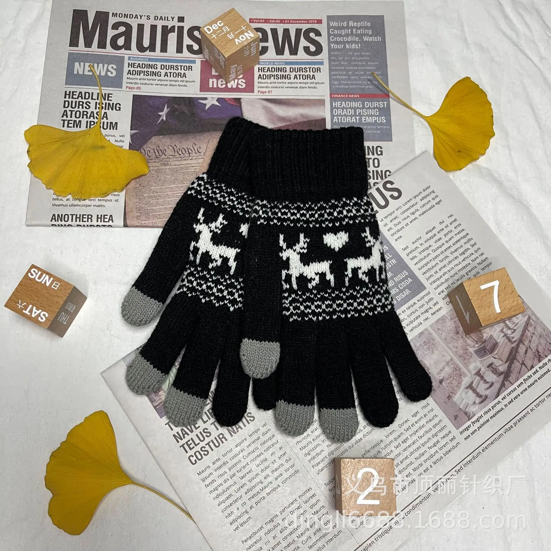 Winter Warm Gloves Snow Ski Gloves Snowboard Gloves Cold-proof Warm Gloves For Touchscreen