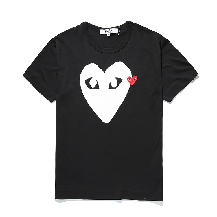 

PLAY New Unisex Printed Short Sleeve All-match T-shirt