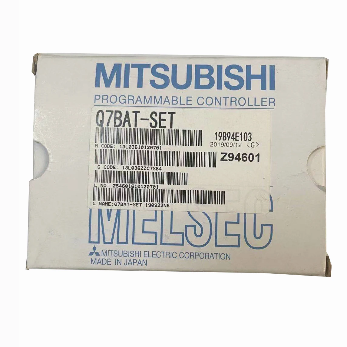 Оригинальная новая литиевая батарея Mitsubishi Q7BAT Q7BAT-SET и Q7BATN-SET для PLC battery QBATN-SET в