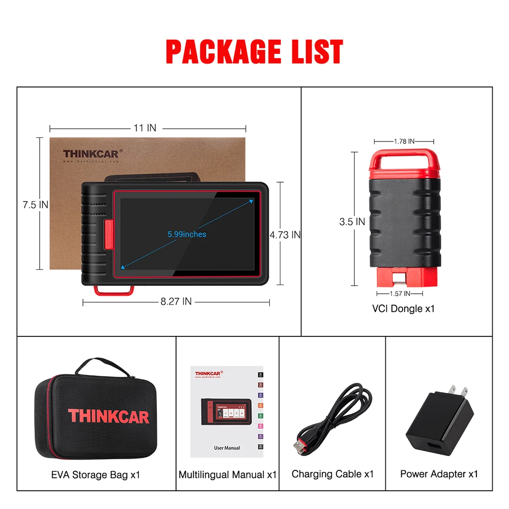 Thinkcar Thinkscan Max 2 диагностические инструменты все системы AF DPF IMMO ECU кодирование OBD2