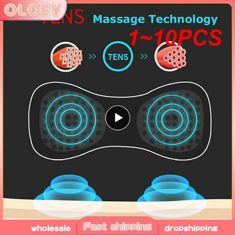 

1~10PCS Gel Pads for EMS Neck Massager Trainer Hip Exerciser Replacement Body Massager Patch Muscle Stimulator Sticker Gels