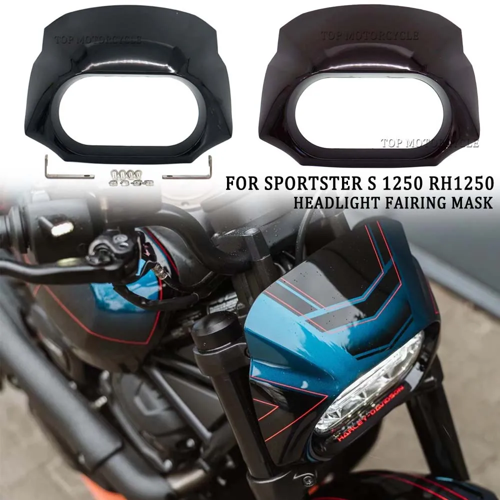 

Мотоциклетная маска для фар, защитная маска для фар, защитная маска для фар, чехол для Sportster S 1250 RH1250 RH 1250 2021 2022