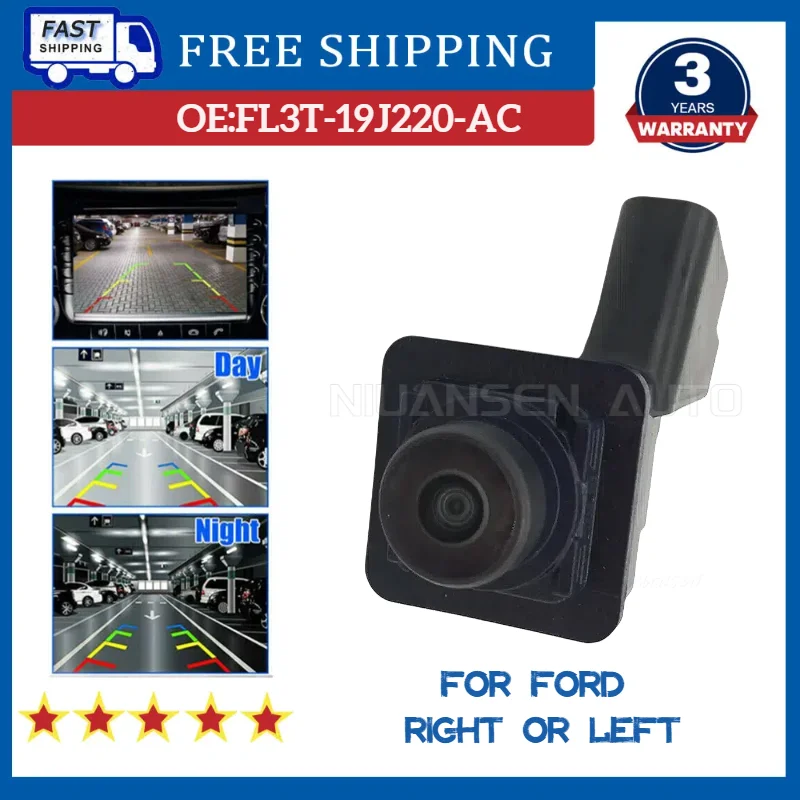 Фотокамера заднего вида для Ford F150 FL3T-19J220-AC 2014-2020 вспомогательная камера парковки