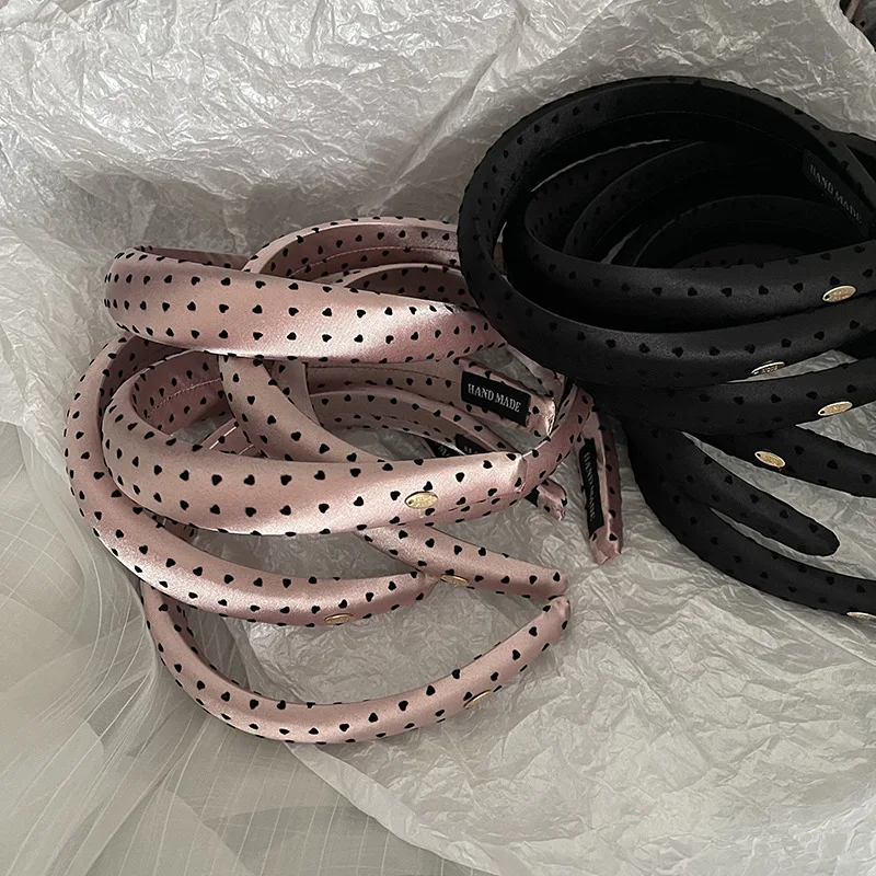 

Headbands for women hair band accessories designer summer girls tiara hoop fashion korean beach Lot new 2022 Makeup vintage dot