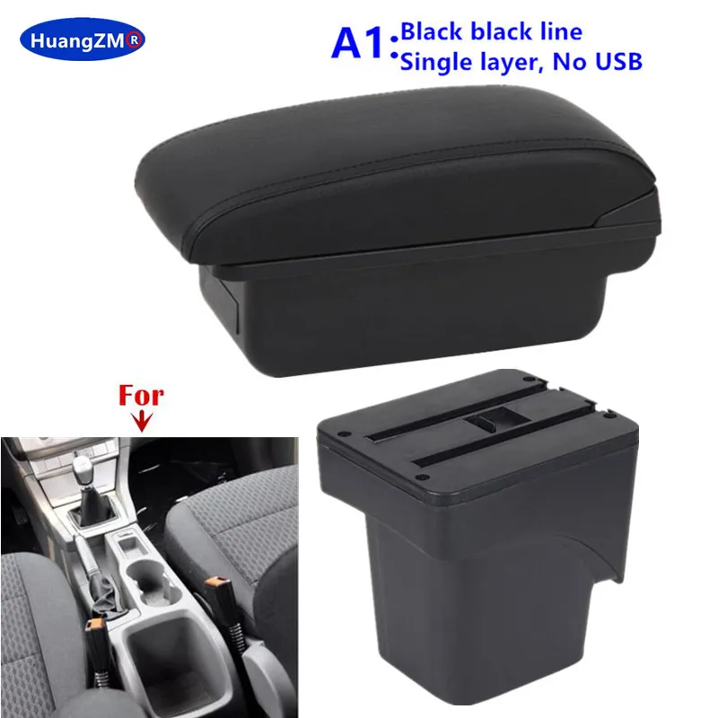 

Органайзер-подлокотник Из Кожи/пластика ABS Для Ford Focus 2 Mk2 2005-2011, Автомобильный Аксессуар