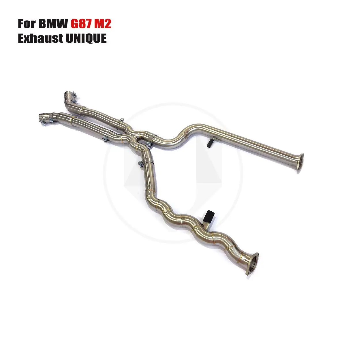 Уникальная средняя труба для Bmw g87 m2 3 0 T 2023 равная длина SS304 выхлопная X-труба