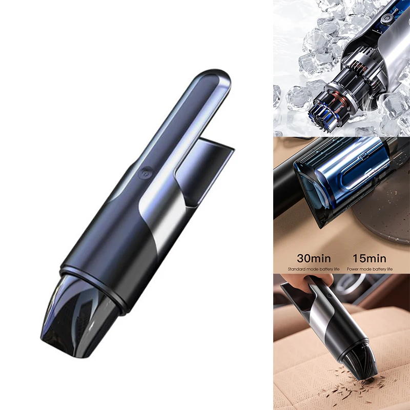 

Licheers Wireless Portable Car Vacuum Cleaner Wireless Handheld Auto Vaccum Suction For Home Desktop Cleaning