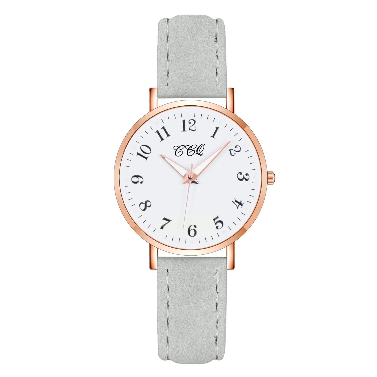

New Women Watch Luxury Brand Casual Exquisite Leather Belt Watches With Fashionable Simple Style Quartz WristWatch Reloj Mujer