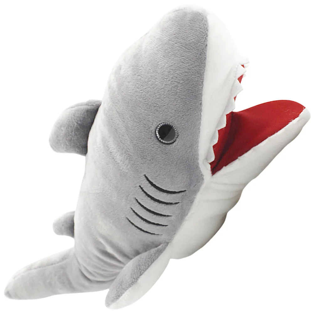 

Shark Puppet Simulation Animal Model Cartoon Hand Toy Puppets Educational Story Telling Early Children