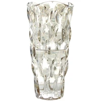 nordic light luxury crystal glass vase transparent living room and hotel flower arrangement rose lily flowers decorative