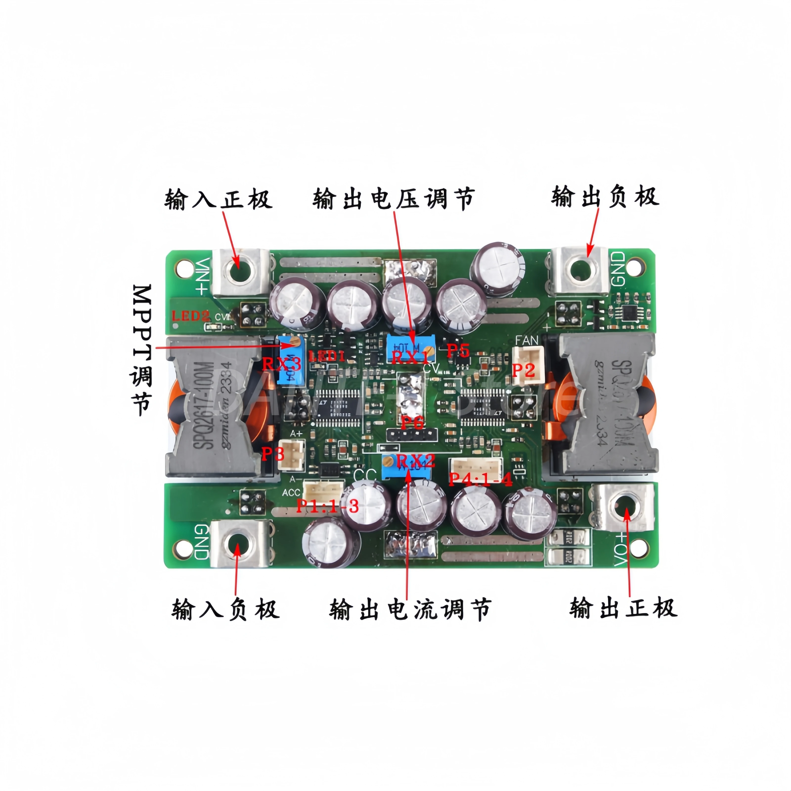 Автоматический повышающий и понижающий источник питания постоянного тока