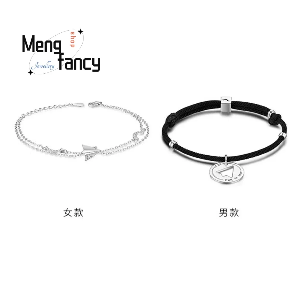 Парные ювелирные изделия парные Бумажные самолеты принцессы и аксессуары для