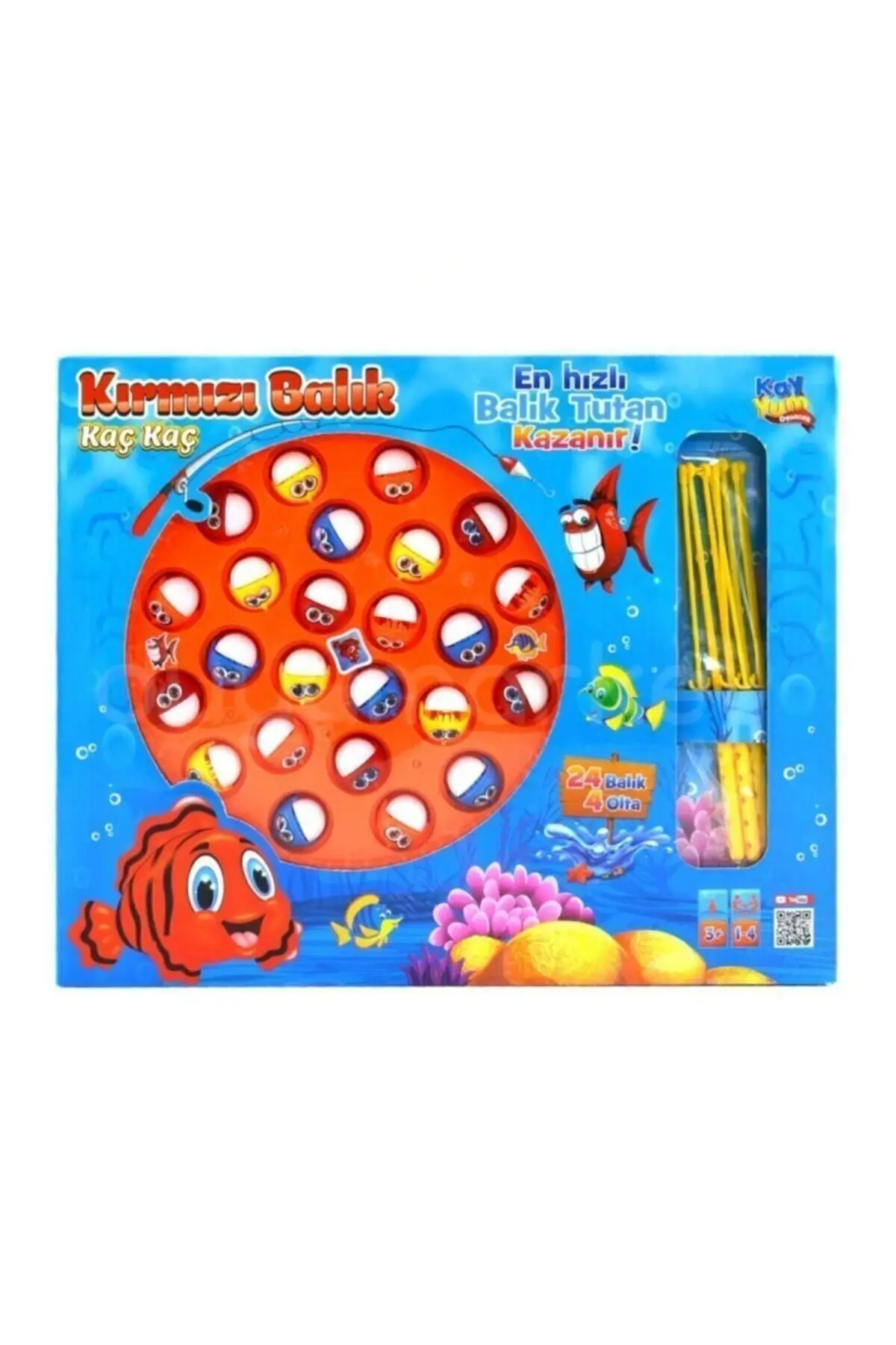 

Musical Fishing Toy Red Fish
