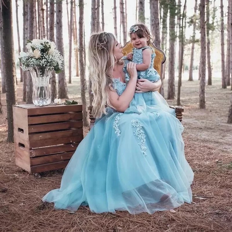 Платье принцессы для девочки милый Длинный Сарафан фиолетового цвета мамы и