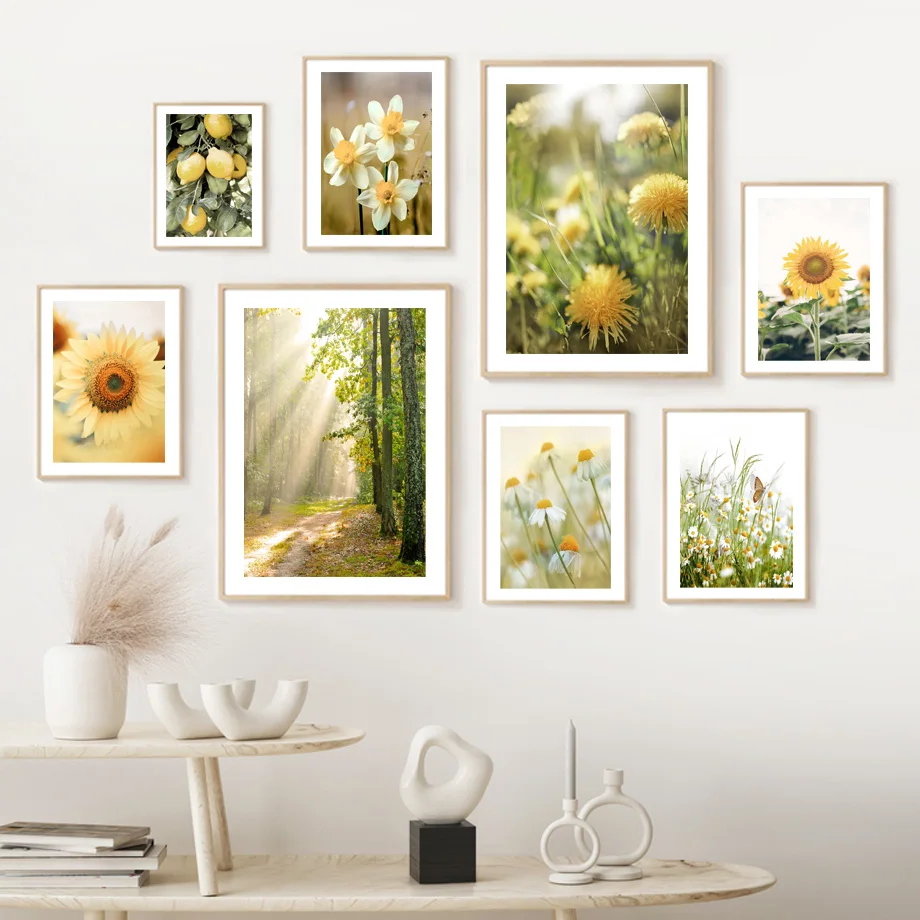 

5D DIY Diamond Painting Sunshine Sunflowers Lemon Tree Embroidery Mosaic Pictures Full Drill Cross Stitch Kits Living Room Decor