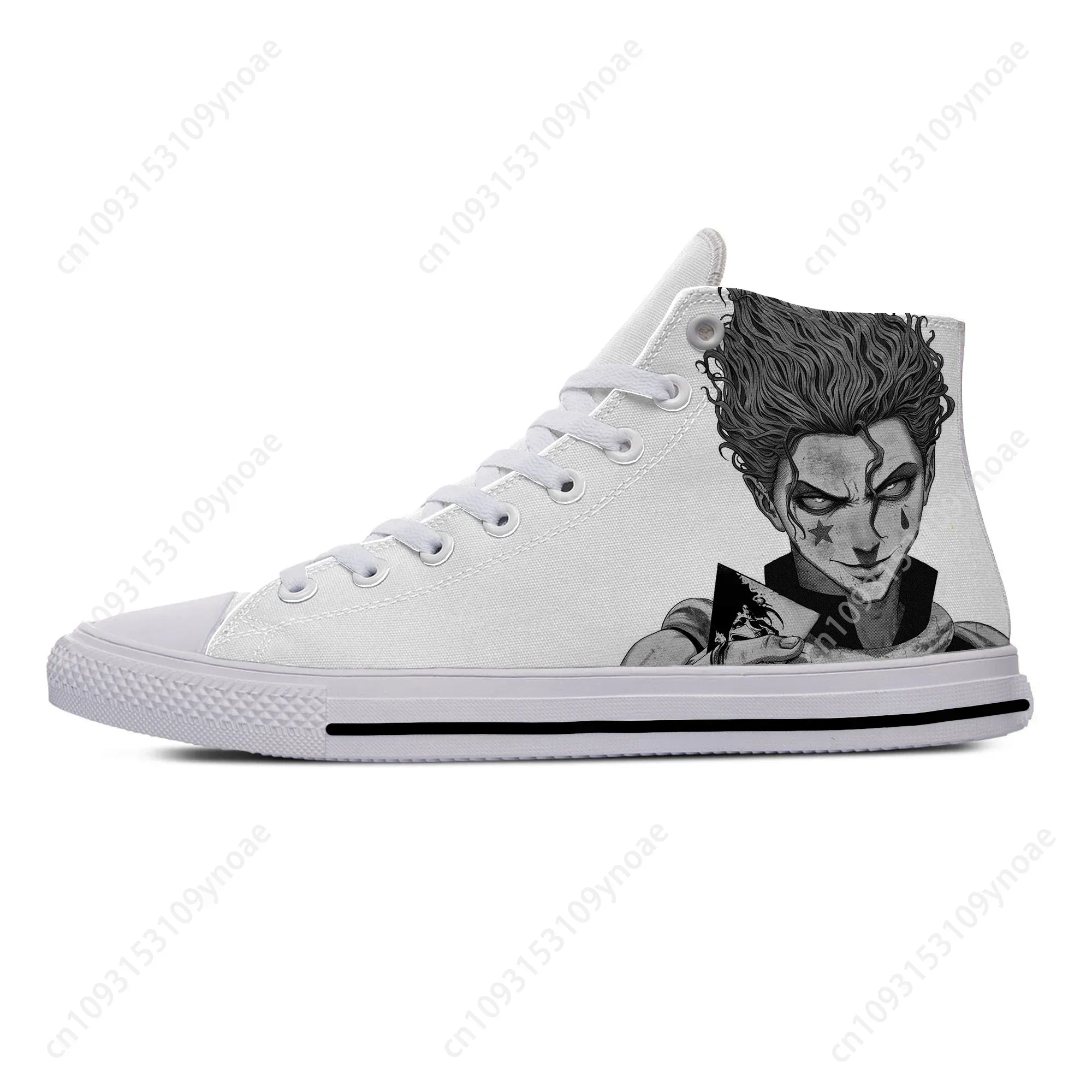 Легкая повседневная обувь с высоким берцем в стиле японского аниме Manga Hunter X Hisoka