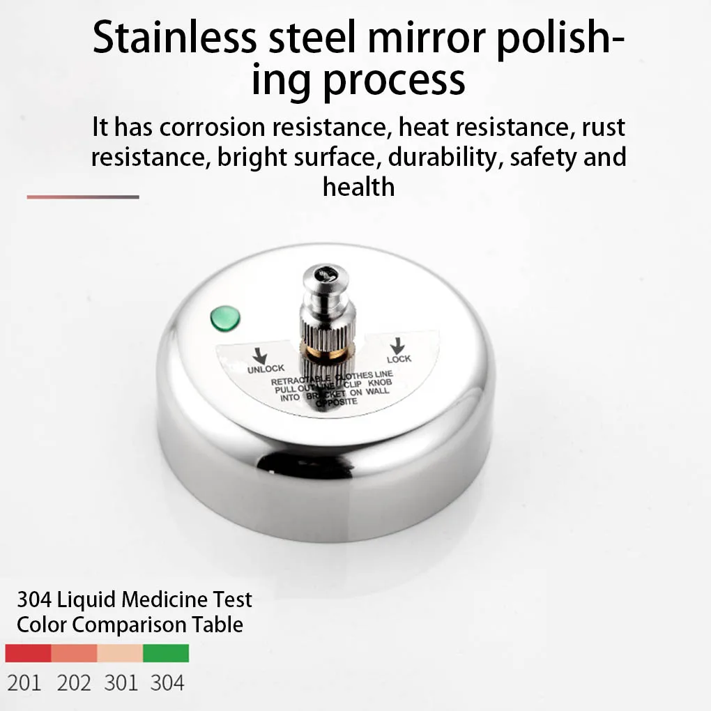 

Портативная Выдвижная Веревка для белья, 2-8 м