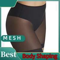 control panties shaping panties body shaper breathable high stretch seamfree womens underpants clothing splicing mesh