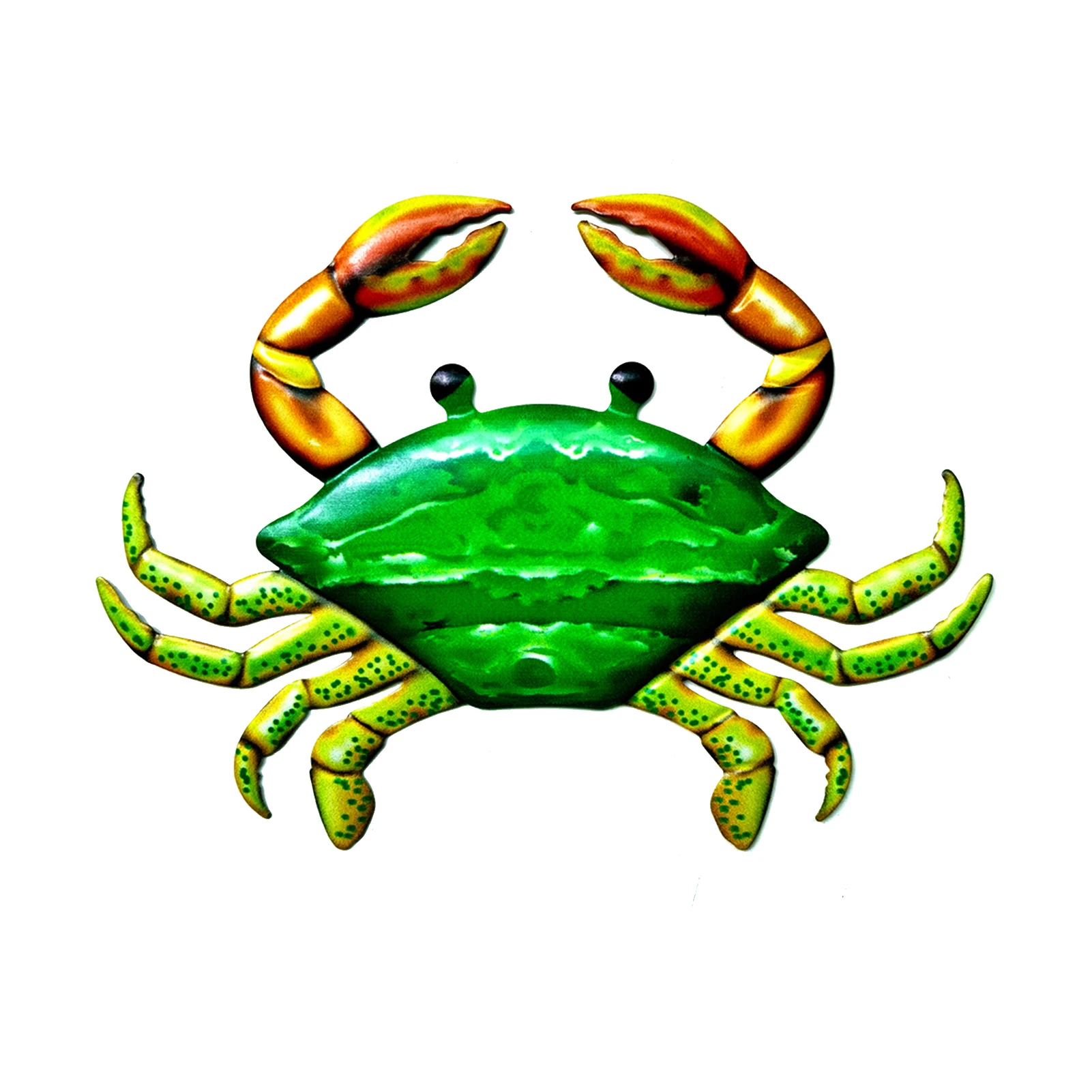 Gift Living Room Theme Party Rustproof Simulation Durable Indoor Outdoor Sea Wrought Iron Crab Wall Hanging Ornament Home Decor