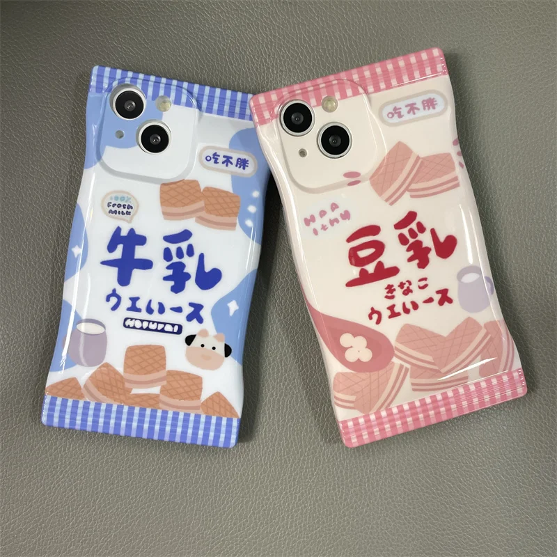 Chinese cute cartoon couple mobile phone case for iPhone 14 Pro Max 13 12 11 X XS XR Plus soft shockproof shell