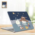 Чехол для ноутбука Honor Magicbook X14 X15 2021, милый медведь, динозавр, чехол для Huawei Matebook D14 D15 2020, Мультяшные матовые аксессуары