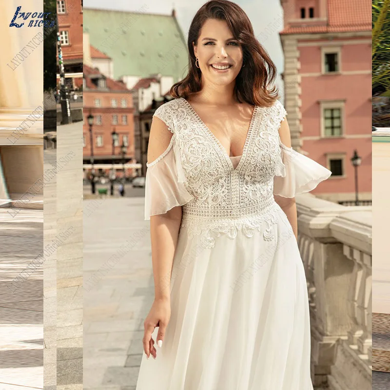 Рисунок 4 - Женское шифоновое платье с коротким рукавом