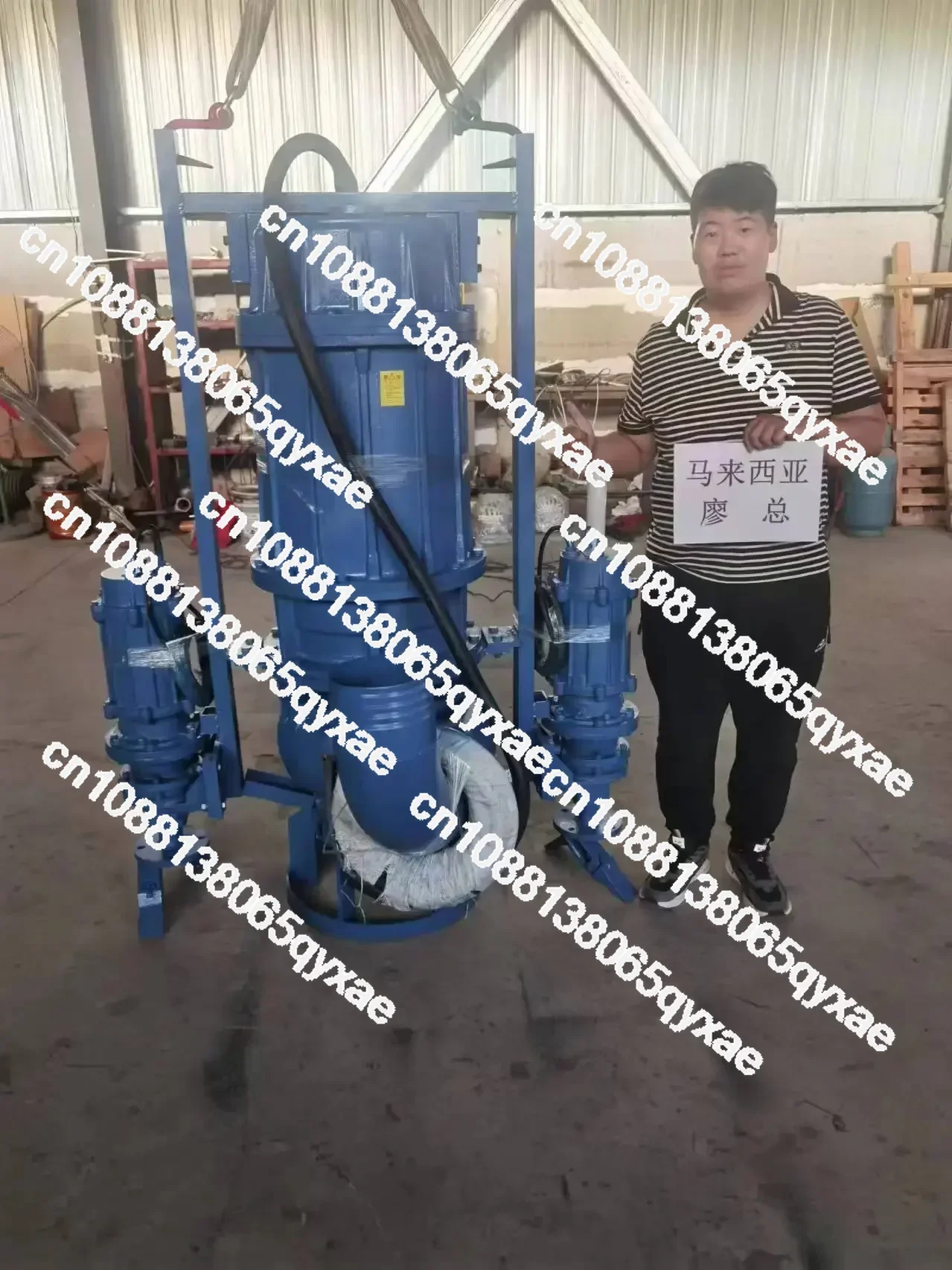 Погружной всасывающий насос для перемешивания с речным дном 80ZJQ70-20-11