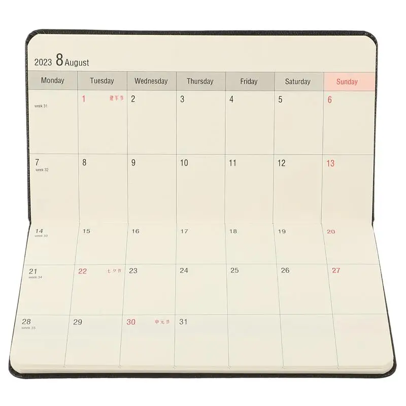 

Goals Weekly School 2023 Memo Habit Schedules Notebook Planner Weekly Student Office Supplies Daily Monthly Agenda Stationery