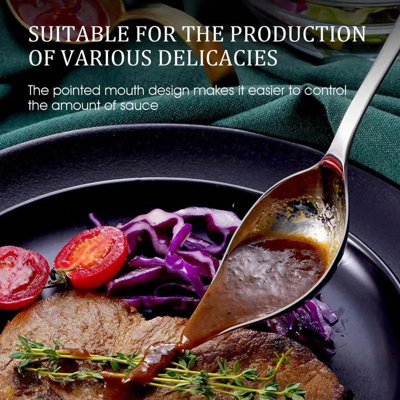 Ложка шеф-повара из нержавеющей стали приспособление для приготовления десертов