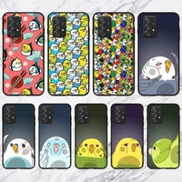 chubby cockatiels parrotlets hello parrot bird phone case for samsung galaxy s10 s20 s21 note10 20plus ultra shell