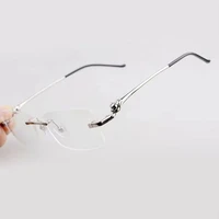 luxury style glasses frame titanium square prescription glasses men and women myopia eyeglasses frame french brand designer