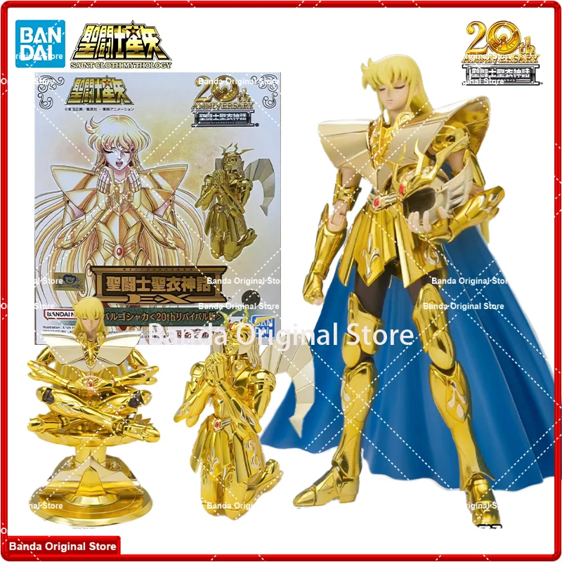 Коллекция фигурок из ПВХ Оригинальные фигурки BANDAI Saint Cloth Myth EX Seiya Virgo Shaka 20-го