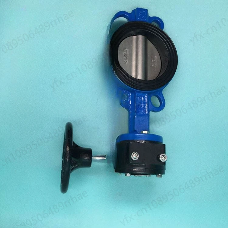 Червячная Шестерня с зажимом мягкое уплотнение клапан-бабочка из нержавеющей